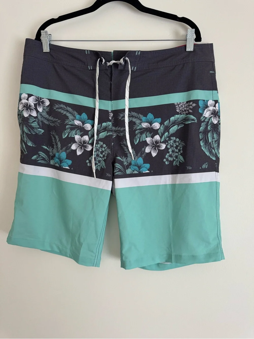 Goodfellow & Co Turquoise Swim Hawaiian Shorts